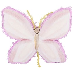 Pinata Papillon Lilas et Crème - 45 cm