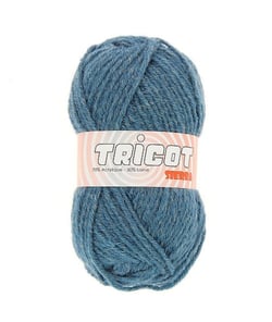 Pelote de laine à tricoter Tricot SIERRA - Distrifil 7933 Bleu