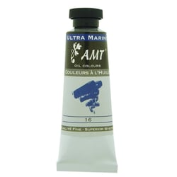 Peinture à l'huile fine en tube ultra marine 45ml - Amt