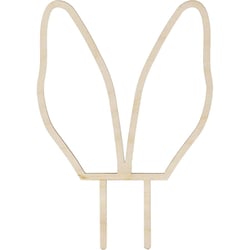 Cake Toppers Oreilles de Lapin - Bois