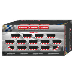 12 Bordures Intérieures Courbe Radius 4 15° - Carrera 20593