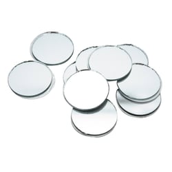 SACHET DE 20 MIROIRS RONDS  15mm