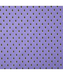 Tissu coton fleurs de lavande de 150 cm de largeur Violet vendu par 50 cm