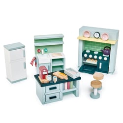 Mobilier de cuisine pour maison de poupées