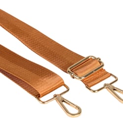Bandoulière sangle 40x140cm marron cuivré