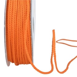 Bobine 30m cordelière polyester 2mm orange