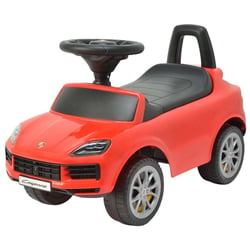 Porteur avec canne Porsche Cayenne Rouge - Milly Mally