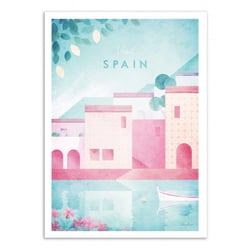 Affiche 50x70 cm - Visit Spain - Henry Rivers