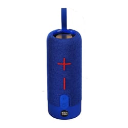 Enceinte Bluetooth Étanche Puissante Basses Autonomie 10h Fonction TWS Aux TF USB Bleu YONIS
