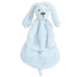 Doudou Lapin Richie bleu clair 25 cm - Happy Horse