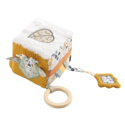 Cube d'activités  en coton blanc