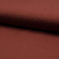 Tissu Bengaline Super stretch uni Brique