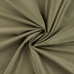 Tissu Coton satiné uni Vert kaki