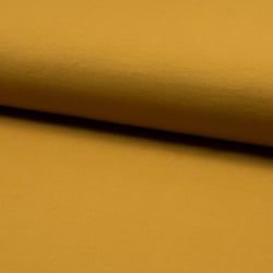 Tissu Bengaline Super stretch uni Moutarde