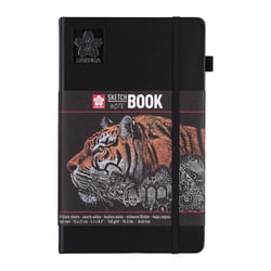 Carnet - Croquis - Dessin - Notes - 13x21cm - Noir - 80 pages - Sakura