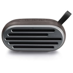 Mini Enceinte Bluetooth TWS Haut-Parleur Métal 4W Autonomie 7H Appel Mains-Libres FM Marron YONIS