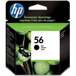 56 Cartouche d'encre noire authentique (C6656AE) pour  OfficeJet 5610 et  PSC 1217/1311/1355