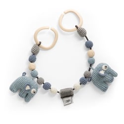 Chaîne de landau crochet Fanto bleu poudre