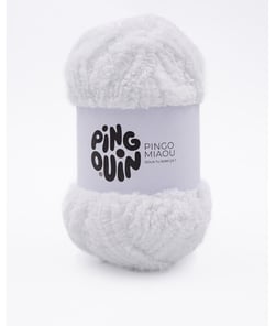 Fil à tricoter PINGO MIAOU - 100GR - Pingouin Blanc
