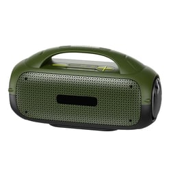 Enceinte Bluetooth Portable 80W Waterproof IPX6 Subwoofer Extérieur Autonomie 8h Vert YONIS
