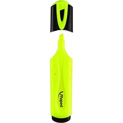 Surligneur - Jaune fluo - Mine biseautée - Maped - Fluo'Peps