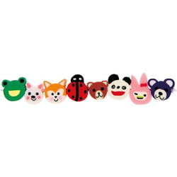 20 Perles animaux 11 mm