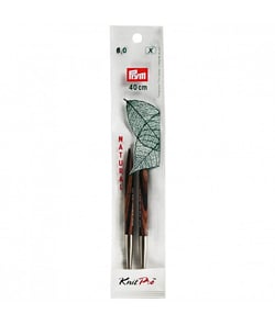 Aiguilles interchangeables courtes NATURAL N° 3 à 6 à l'unité - Prym - Knit Pro taille n°6