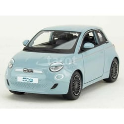 Voiture miniature de collection - Fiat 500e 2023 - Bburago 1/24