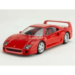 Voiture miniature de collection - NOREV - Ferrari F40 1987 - Échelle 1/43 - Monté métal - Rouge