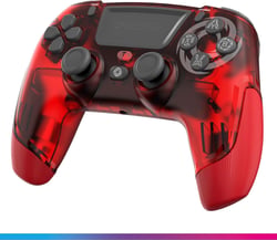 Manette sans fil PS4/PS3/PC/Android/iOS - Oniverse - Hall Effect - Macro - Turbo - Revolt Mars Red