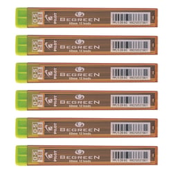 Mine de rechange pour porte-mine PILOT Begreen - 0,5 mm - 2B - Lot de 6 étuis de 12 mines