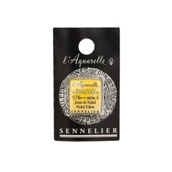 Aquarelle Extra-Fine 1/2 Godet Jaune de Nickel Sennelier