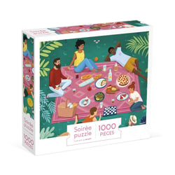 PUZZLE PICNIC ENTRE AMIS – 1000 PCS - Janod - Rose