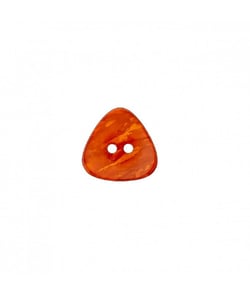 Boutons Triangle en polyester 18 à 23mm - Prym Orange (23 - ROUILLE)