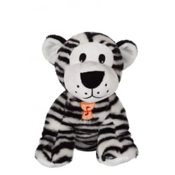 Peluche - Peluche Savanoos sonore - Tigre blanc - 15 cm
