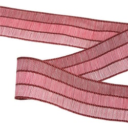 Bobine 25m ruban 3 tons 30mm Rouge Bourgogne