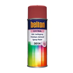 Spray de peinture Belton Spectral RAL3014 vieux rose 400ml