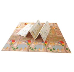 Tapis de jeu pliant 120x180 cm Animaux  and  Ville