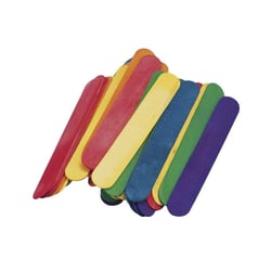 Baguettes en bois à  bricoler, 150x20mm, 36 pces, assorties