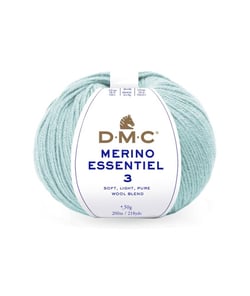 Pelote de laine Merino Essentiel 3 - DMC - Certifié Oeko-Tex 982 Bleu