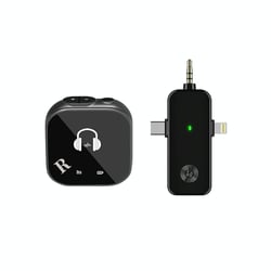 Microphone Sans Fil 5.8G Système Intra-auriculaire Double Écoute Longue Durée YONIS