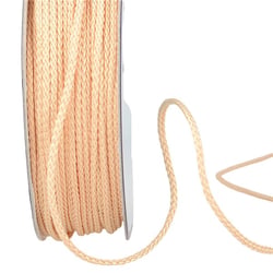Bobine 30m cordelière polyester 2mm saumon
