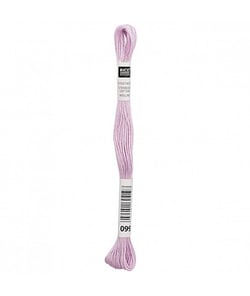 Fil à broder mouliné Uni - Rico Design 099 Violet