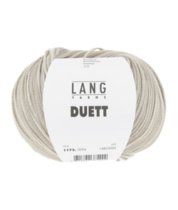 Fil à crocheter 100% Coton DUETT - Lang Yarns 94 Ecru