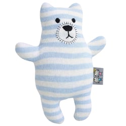Peluche doudou ourson en coton tricoté