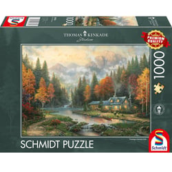Puzzle Soirée d'automne 1000 pcs - Schmidt Spiele