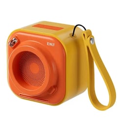Mini Enceinte Bluetooth Stereo Sans Fil Ultra Portable Son 360° Haute Puissance 5W Jaune YONIS