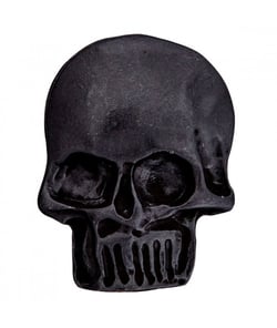 Bouton Tête de mort à queue 30mm - Prym Cuivre Noir