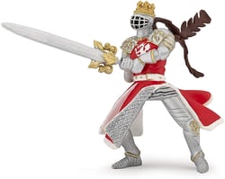 Figurine Roi au dragon à l'épée - Papo