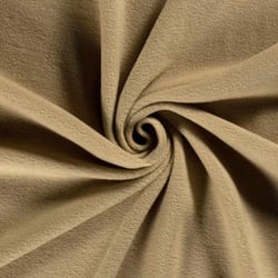 Tissu Polaire  uni Beige